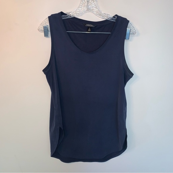 Banana Republic Blue Tank Top Relaxed Fit Modal Soft Material M - Picture 1 of 5